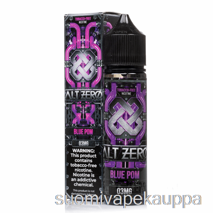 Vape Box Blue Pom - Alt Zero - 60ml 0mg